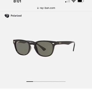 Ray-Ban polarized 4140 sunglasses